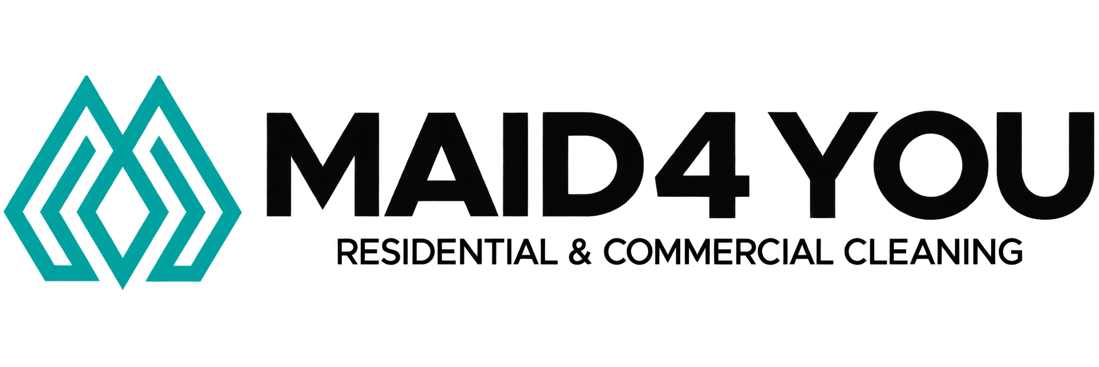 Maid4You residential and commercial cleaning logo